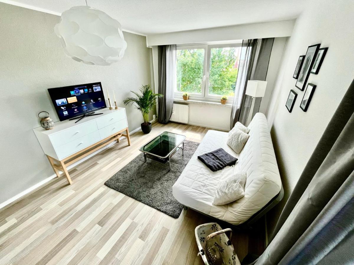 NEU: Queen-Size Bett im Zentrum: Gemütlich&hell Chemnitz Exterior foto